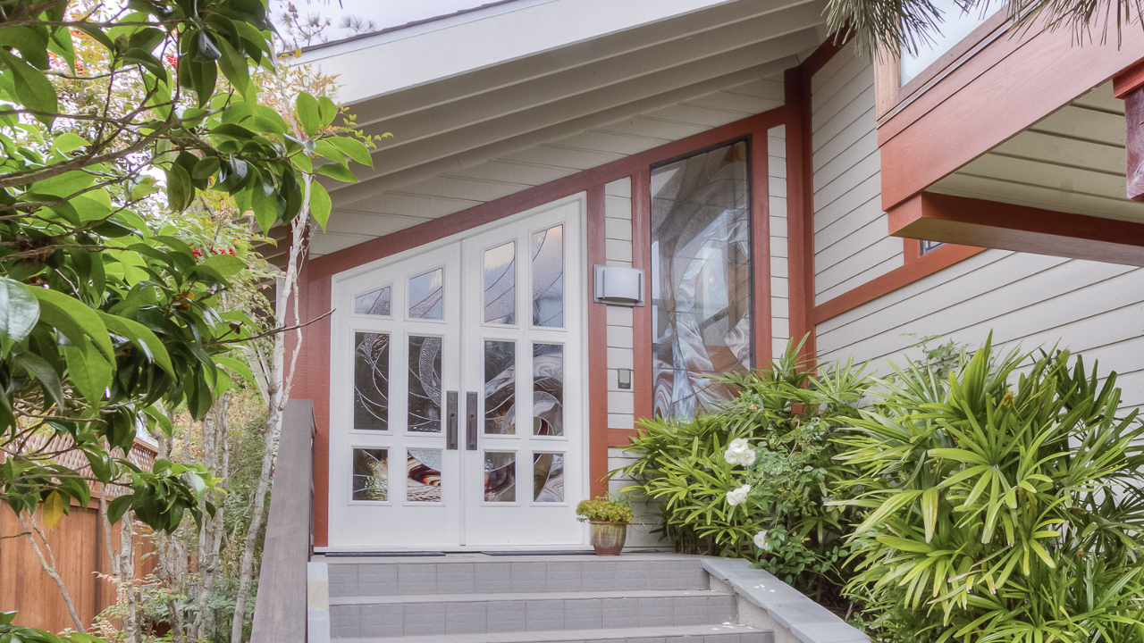 Stairway to Front Door