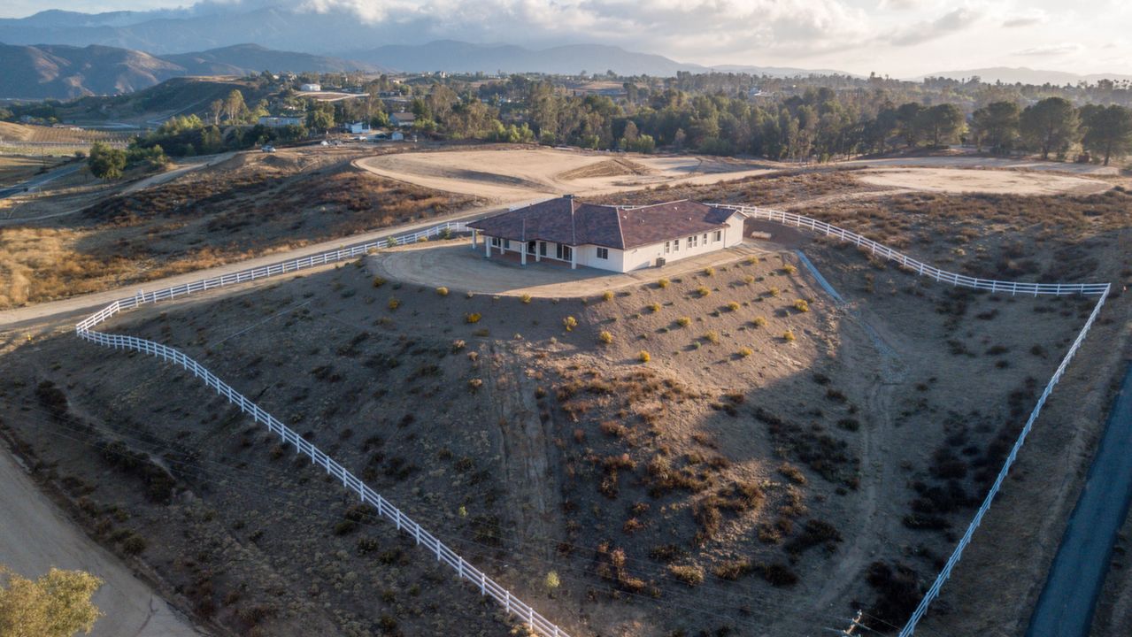 Aerial Back View