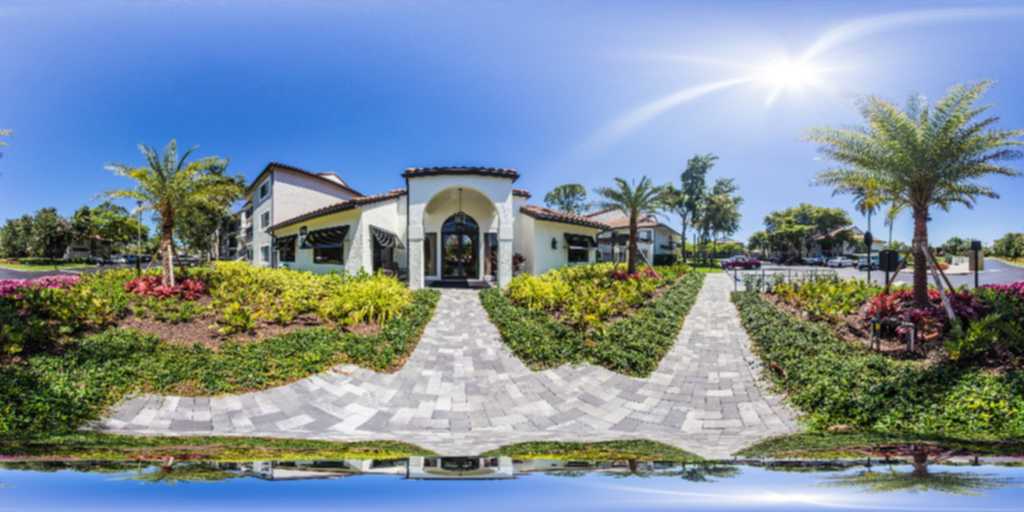 Clubhouse Exterior Panorama