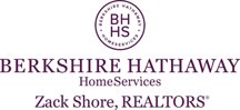 Berkshire Hathaway HomeServices Zack Shore REALTORS Logo