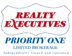 Realty Executives Priority One Limited, Brokerage Logo